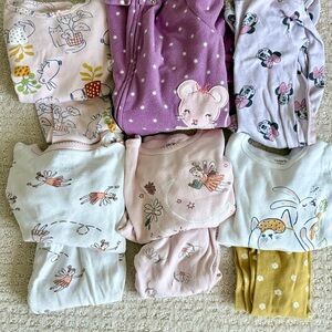 Lot of 6 Pajamas 24months